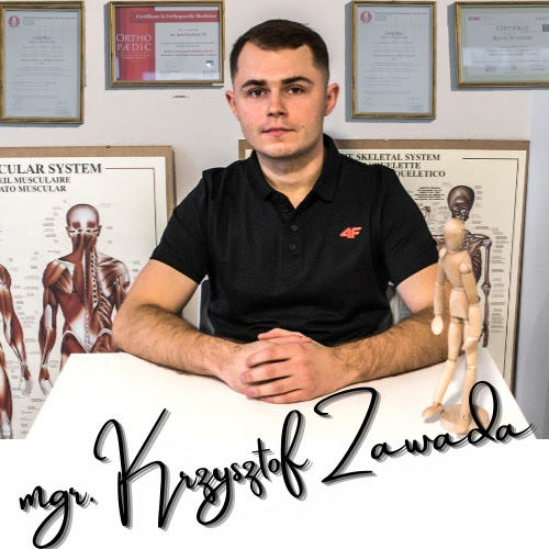 Zdjęcie na okładce dla mgr Krzysztof Zawada, Fizjoterapeuta